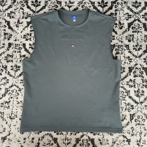 YZY GAP Yeezy Sleeveless Men's Tank Top Second Skin Gray Sz L
